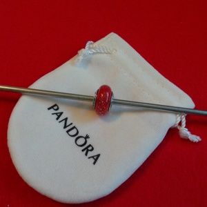 Pandora Disney Princess Snow White Red Glow Murano